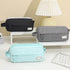 PALIFEUR Pencil Case Large Capacity Pencil Pouch, Multi-layer Aesthetic Pen Bag, Sturdy Multifunctional Pencil Bag, Pencil Box, Sky Blue Z-3-Black