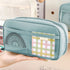 PALIFEUR Pencil Case Large Capacity Pencil Pouch, Multi-layer Aesthetic Pen Bag, Sturdy Multifunctional Pencil Bag, Pencil Box, Sky Blue Z-5-Blue