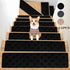 PALIFEUR Stair Treads for Wooden Steps, Soft Stair Treads, 8 x 30 Inch Reusable Carpet Stair Treads, Washable Stair Runners for Wooden Steps Non Slip Stair Rugs 