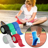 Tyidzon 3 Rolls Kinesiology Tape, 3 Colors 1 Inch x 14.8 Feet Athletic Tape, Elastic Muscle Tape, Sports Tape, Thumb, Finger, Wrist, Ankle, Knee Tape for Exercise and Daily Use Green