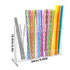 Tyidzon Acrylic Straw Holder for Cabinet, Reusable Tumbler Straw Organizer Storage Container Straw Holder for Counter Cabinet Cupboard Kitchen Clear