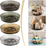Xuniizn Multipurpose Lazy Susan Organizer - 360 Rotating Spice Rack Turntable for Kitchen Cabinet Storage & Table Top Display Green