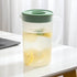 PALIFEUR Water Pitcher with Lid, 2 L Plastic Pitcher for Tea & Juice Water, Hot/Cold Water Jug, Tea Pitcher, Juice Pitcher, 13.5 x 7.2 x 4.7 Inch Z-4-B
