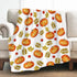 Xuniizn Fall Throw Blanket Breathable Fleece Blanket,28x39" Soft & Skin-Friendly High-Density Fall Blanket Warm, Heat-Locking, Machine-Washable, A Cozy Choice for Autumn & Winter Home Use A