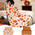 Xuniizn Fall Throw Blanket Breathable Fleece Blanket,28x39" Soft & Skin-Friendly High-Density Fall Blanket Warm, Heat-Locking, Machine-Washable, A Cozy Choice for Autumn & Winter Home Use F
