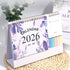 Dmlowu 2026 Desk Calendar - 8x10 inch Desk Calendar 2026-2027, 12 Months Desk Calendar Runs From January 2026 To December 2026, Exquisite Desk Calendar 2026 M