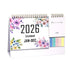 Dmlowu 2026 Desk Calendar - 8x10 inch Desk Calendar 2026-2027, 12 Months Desk Calendar Runs From January 2026 To December 2026, Exquisite Desk Calendar 2026 O