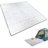PALIFEUR Camping Mat Foam Foil Blanket for Camping Foam Pad Insulating Foil Mat Sleeping Tent Pad Thermal Mattress Mat Pad Waterproof Aluminum Camping mat Reflecting Heat as show