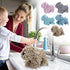 PALIFEUR Hangable Towels Cute Dog Hand Towels, Highly Absorbent Kitchen Towels Soft Thicker Hand Towels for Bathroom Funny Cartoon Gifts for Women Kitchen Bathroom Decor, Blue Green