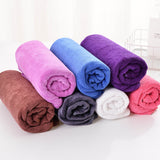 PALIFEUR Microfiber Towel 29.5x13.8", 2 PACK Soft Lightweight Bath Towels Quick-Drying Towels Highly Absorbent Wash Cloths, Towels for Bathroom, Body, Gym, Shower, Hotel(White) A_#Gray【2pcs】