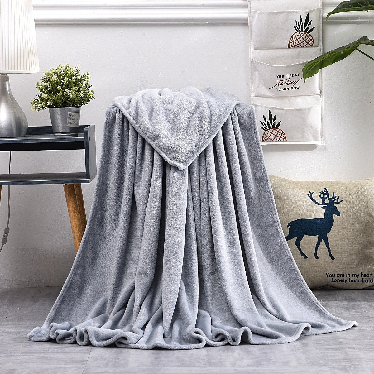 Shldybc Bath Sheets Towels for Adults 19.6x27.5 Inch Super Absorbent Soft Plush Pool Towel, Bath Towel Bath Sheets for Bathroom Pool Beach Gray#S