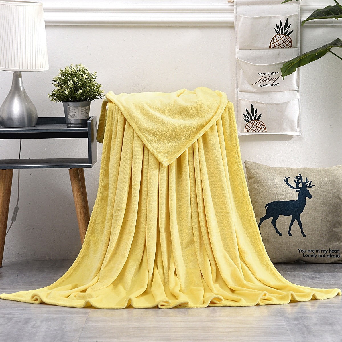 Shldybc Bath Sheets Towels for Adults 19.6x27.5 Inch Super Absorbent Soft Plush Pool Towel, Bath Towel Bath Sheets for Bathroom Pool Beach Yellow#S