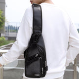 Suncoda Sling Bag for Women, Crossbody Sling Backpack Small Sling Bag Multipurpose Crossbody Shoulder Bag Travel Hiking Backpack, Sling Bag for Men #3-Black