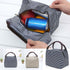 Under $1 Tyidzon Lunch Box Lunch Bag For Women Insulated Lunch Bag Reusable Tote Cooler Bag Lunchbox Suitable for Work, Travel, Outdoor Brown