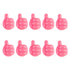 JWDX Hooks Clearance! Thumb Hook Hub Cable Fixing Device Data Cable Storage and Fixing Device Cable Management Device Scratch Hole and Adhesive Hook Clearance Sale Pink