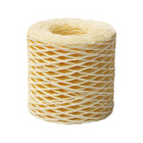 JWDX Needle and Thread Kit! Raffia for Crafts 150M Natural Raffia Yarn Raffia Yarn for Crocheting Raffia Paper Ribbon Natural Raffia Spool for Making Beach Bags Gift Wrapping Decorations Features: Off-White