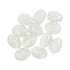 JWDX Fluorescent Stone Clearance! Glowing Stone 12Pcs White Clearance Sale, Garden Pebbles Glow Stones Rocks Luminous Pebbles for Walkways Outdoor Decor White