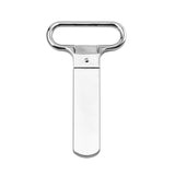 JWDX Bottle Opener, Portable Alloy Old Wine Bottle Opener Silver, Bottle Openers Wine Cork Extractor Corkscrew Beer Corks Stainless Two Jaw Puller Used To Open Bottles Z2-A