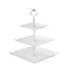 JWDX Cake Stand Clearance! Three-Tier Cake Stand, Three-Tier Fruit Plate, Afternoon Tea Plate H, Cake Stand Fruit Dried Stand Dessert Stand Dessert Fruit Stand Set Plastic Housekeeping & Organizers Z2-H