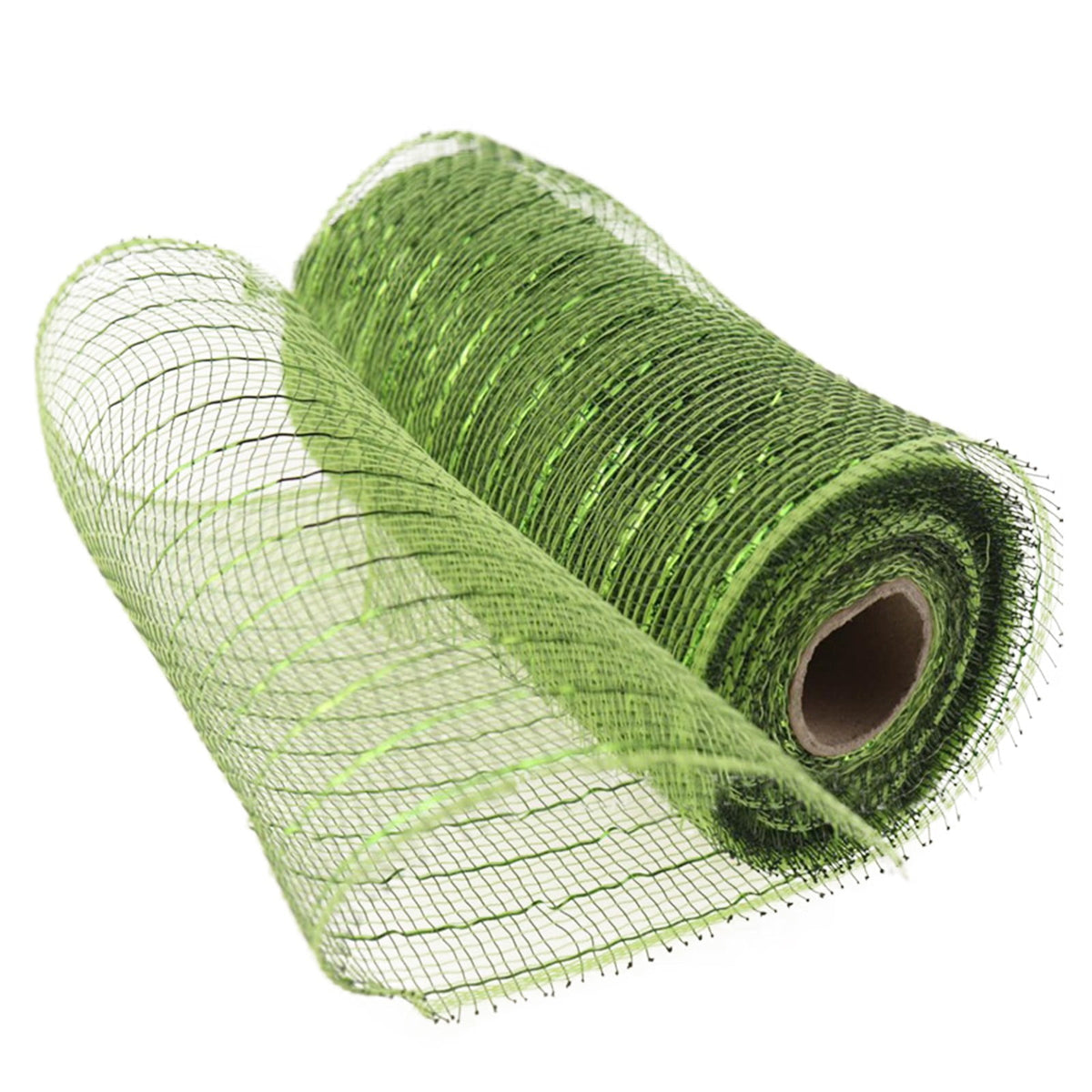 JWDX Gift Yarn Clearance, Packaging Ribbon, Poly Mesh Ribbon with Metallic Foil Each Roll for Wreaths Swags Bows Wrapping and Decorating G