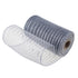 JWDX Gift Yarn Clearance, Packaging Ribbon, Poly Mesh Ribbon with Metallic Foil Each Roll for Wreaths Swags Bows Wrapping and Decorating O