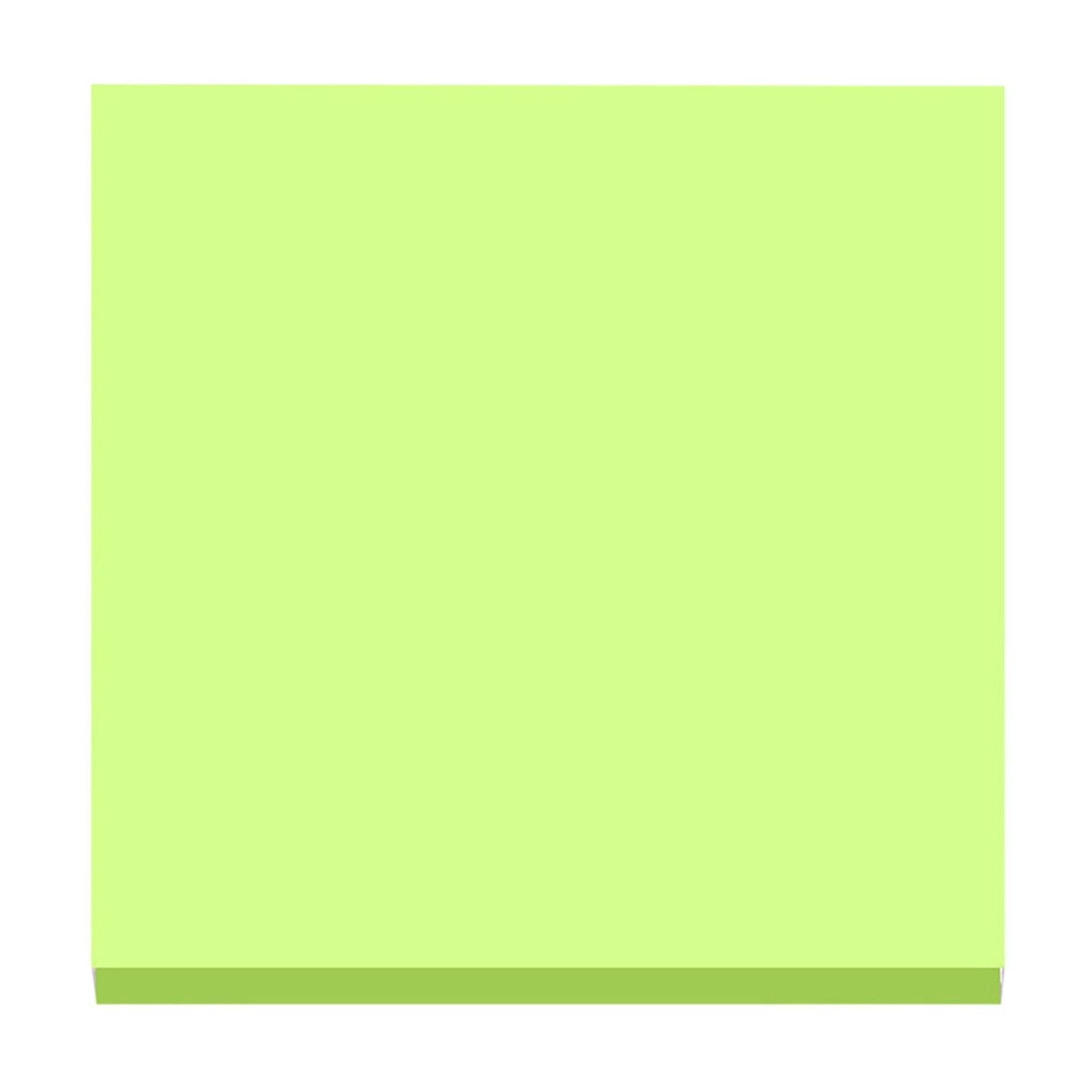JWDX Post-It Notes Clearance, Sticky Note, 3*3 Feet Tearable and Super Sticky Notes, Bright Colors 100 Sheets Fluorescent Green