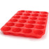 aoksee Kitchen Utensils 24 Cavity Mini Muffin Silicone Soap Cookies Cupcake Bakeware Pan Tray Mould Gift on Clearance