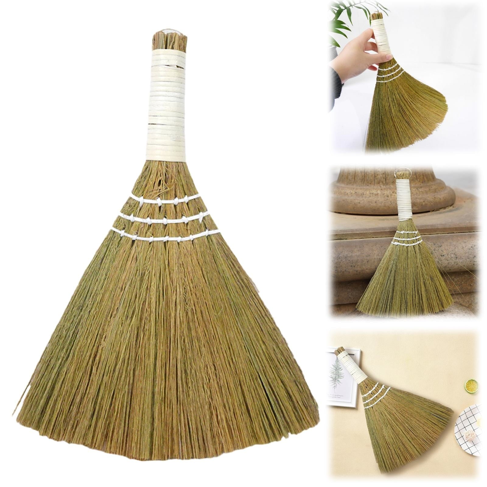 Easter Savings: Natural Vintage Style Household for Home Garage Hallway and Kitchen Soft Corn Sweep with Ergonomic Handle Perfect for Indoor and Outdoor Cl Linen 3D Molds Silicone Standing Army Green