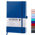 Blank Notebooks Lined Classic Pocket Notebook Journal [ Leather Hard Cover ][ 100 Gsm ] [ Ruled ] Premium Thick Paper with Inner Pocket 3.5 Newyear Arrival! A 1-Blue2