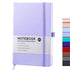 Blank Notebooks Lined Classic Pocket Notebook Journal [ Leather Hard Cover ][ 100 Gsm ] [ Ruled ] Premium Thick Paper with Inner Pocket 3.5 Newyear Arrival! A 1-Purple