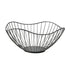 JWDX Fruit Plate Clearance, Modern Creative Single Tier Dish Wire Fruit Vegetables Bread Decorative Stand Serving Bowls Basket Holder Table Centerpiece Decorative Hold Vegetables Bread Sn BK2