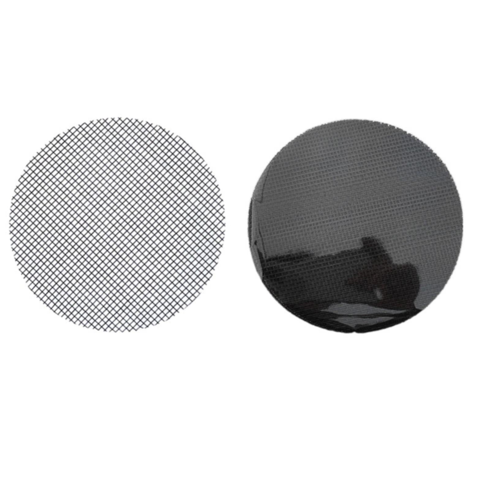 JWDX Strainers Clearance, Flowerpot Gasket Leakproof Earth Gasket Bottom Hole Gasket Bottom Plate Ceramic Flowerpot Breathable Proof Plastic Circular Mesh Gasket Black