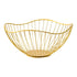 JWDX Fruit Plate Clearance, Modern Creative Single Tier Dish Wire Fruit Vegetables Bread Decorative Stand Serving Bowls Basket Holder Table Centerpiece Decorative Hold Vegetables Bread Sn GD2A