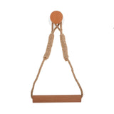 JWDX Rack Clearance, Unique Boho Toilet Paper Holder Hanging Tissue Holder for Bathroom Decorative Wood Paper Towel Rack Saving Over The Door Design Stylish Towel Holder for Bathroom As shown