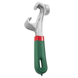 JWDX Bottle Opener Clearance, Aluminum Can Opener Tool 5 Gallon 8.5 Inch Paint Can Opener Metal Can Opener Lid Opener Tool Non Slip Rubber Handle for Home Industrial Use As shown