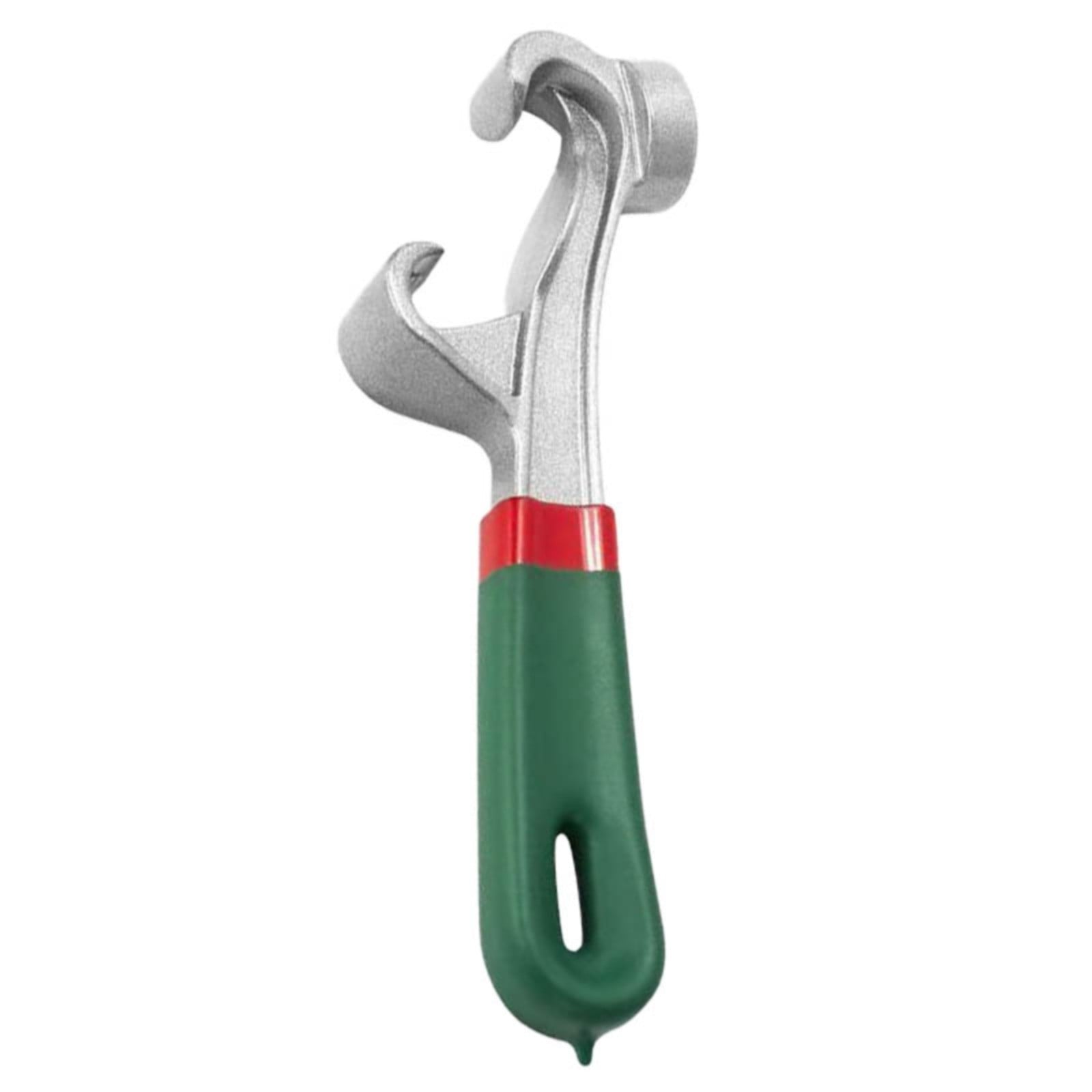 JWDX Bottle Opener Clearance, Aluminum Can Opener Tool 5 Gallon 8.5 Inch Paint Can Opener Metal Can Opener Lid Opener Tool Non Slip Rubber Handle for Home Industrial Use As shown