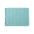 JWDX Placemat Clearance, Silicone Dish Drying Mat 2025 New Kitchen Sink Silicone Draining Mat Fast Drying Stone Sink Tray Heat Silicone Mat Easy Clean Raised Edge Holds Water B