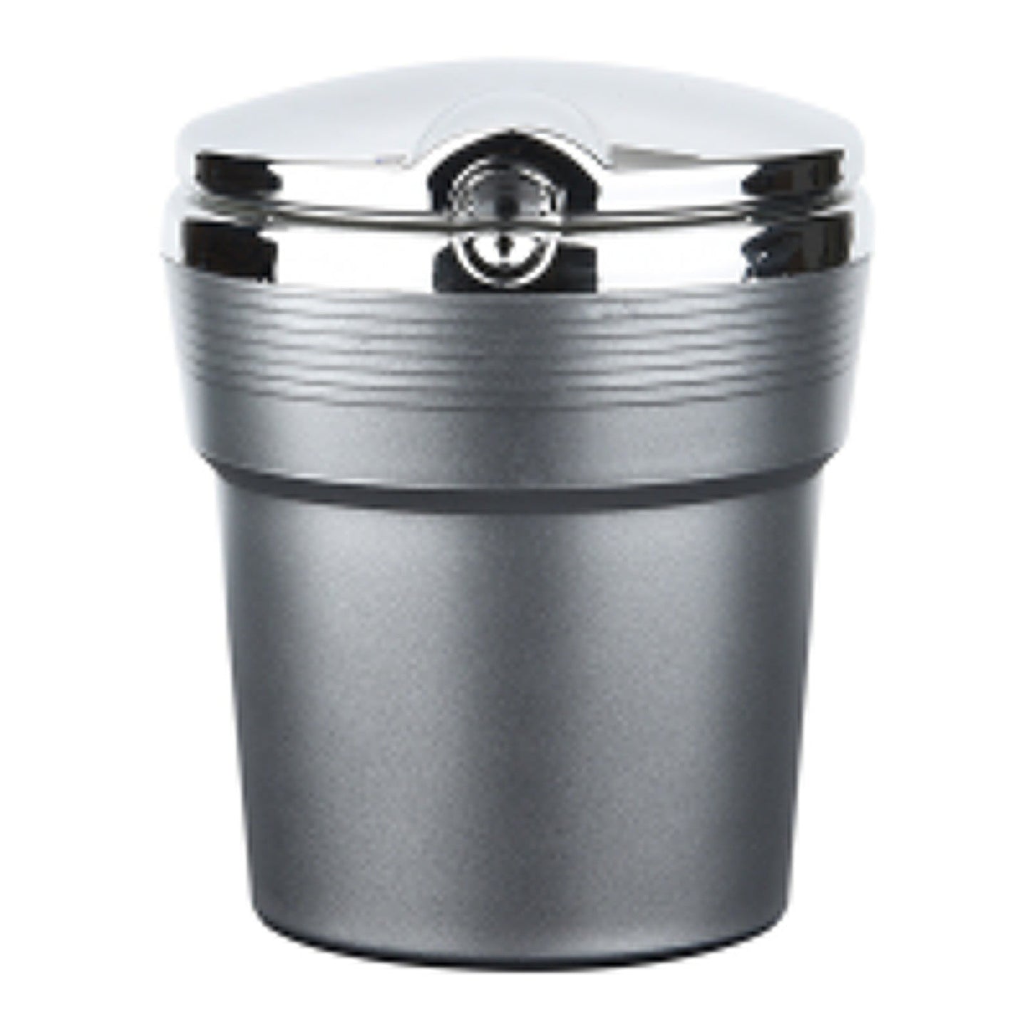 JWDX Storage Containers Clearance, Car Ashtray Cup Holder Led Portable Car Truck with Lid Suitable for Home Car Ashtray Silver