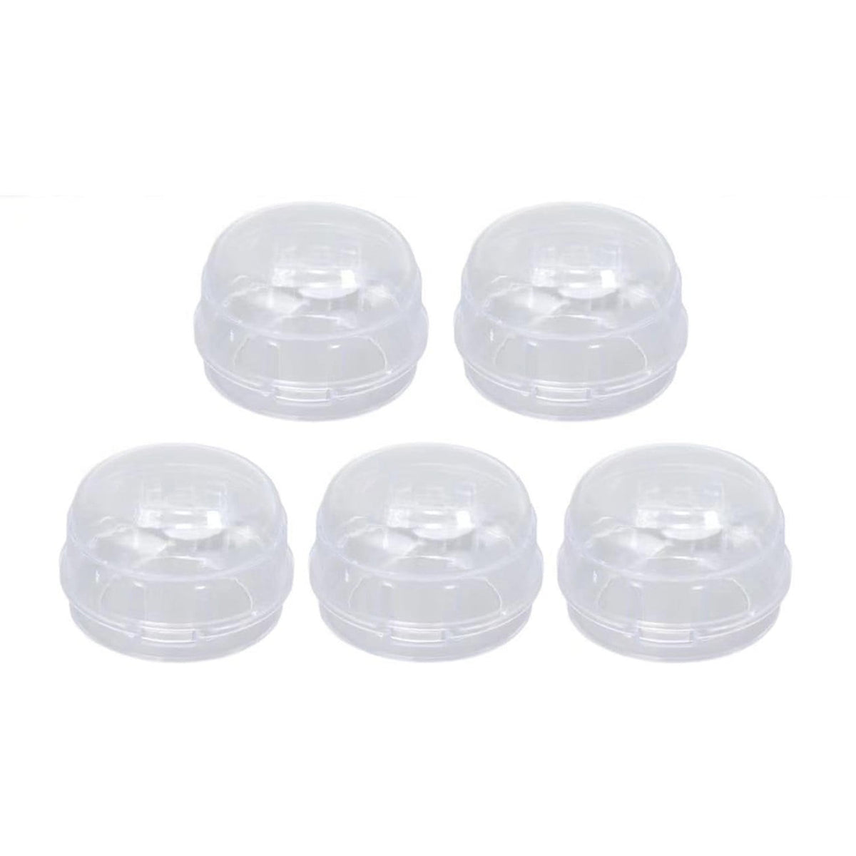 JWDX Closure Bags and Lids and Boxes Clearance, 5 Pack Stove Knob Covers for Child 2025 Knob Covers Child Stove Knob Covers with Adhesive Oven Knob Covers for Kids and From Turning on Stove Clear