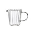 JWDX Glass and Bottle Clearance, Elegant Shaped Glass Creamer Coffee Milk Creamer Pitcher/Serving Pitcher/ Pitcher/Milk Creamer Jug for Kitchen A