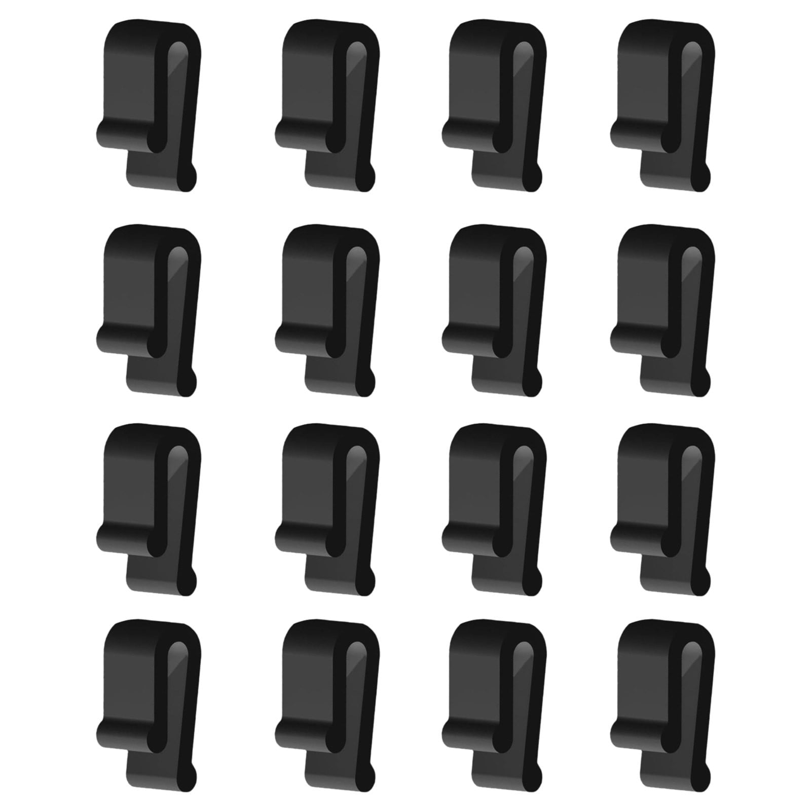 JWDX Rack Clearance, 8/16Pcs Dutch Oven Lid Protector Clips Cookware Protector Clips Replacement Stacking and Storage Protective Clips for Dutch Oven D