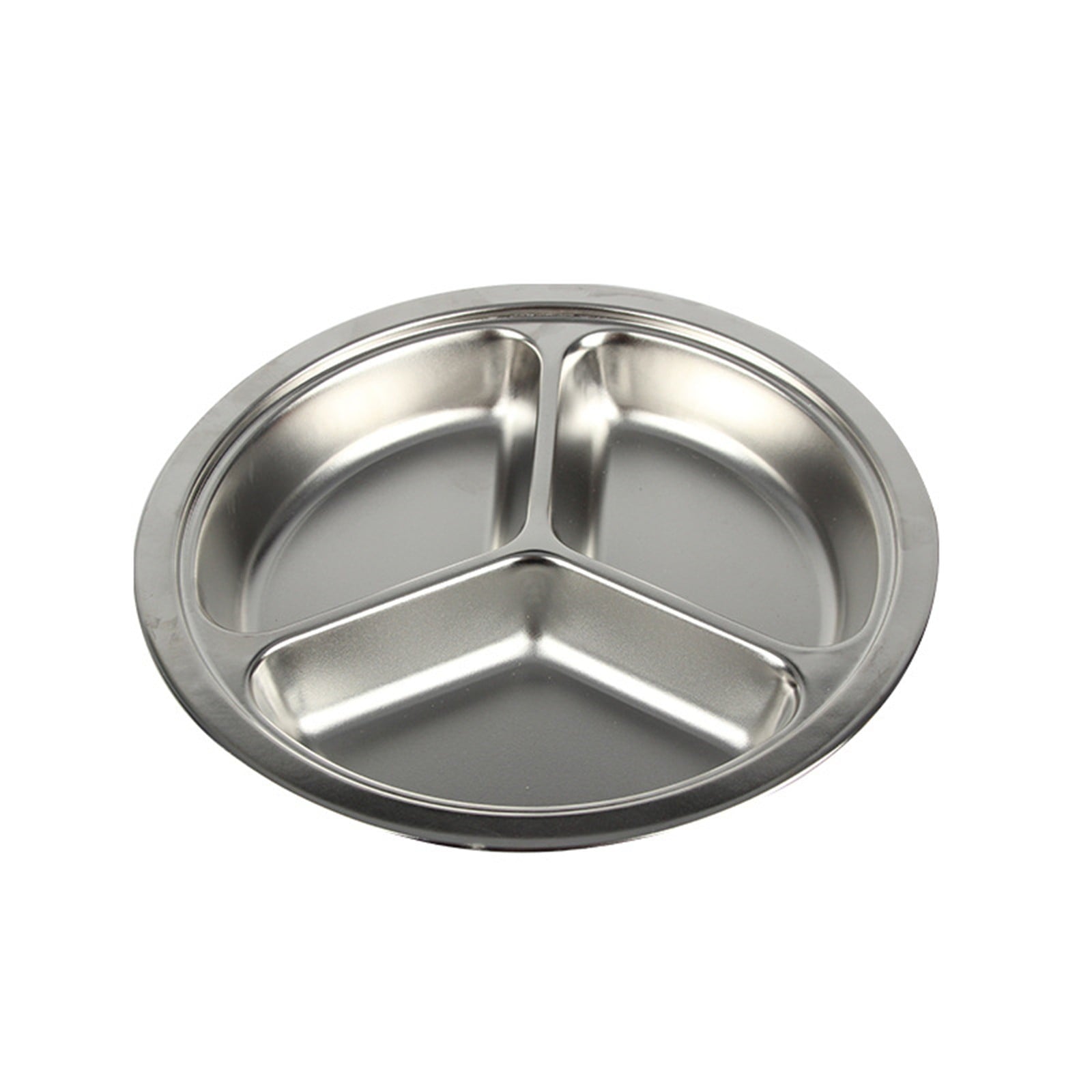 JWDX Cooking Utensils Clearance, Baby Plates – Stainless Divided Plates for Toddlers Dishwasher ，2 Size A