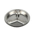 JWDX Cooking Utensils Clearance, Baby Plates – Stainless Divided Plates for Toddlers Dishwasher ，2 Size A