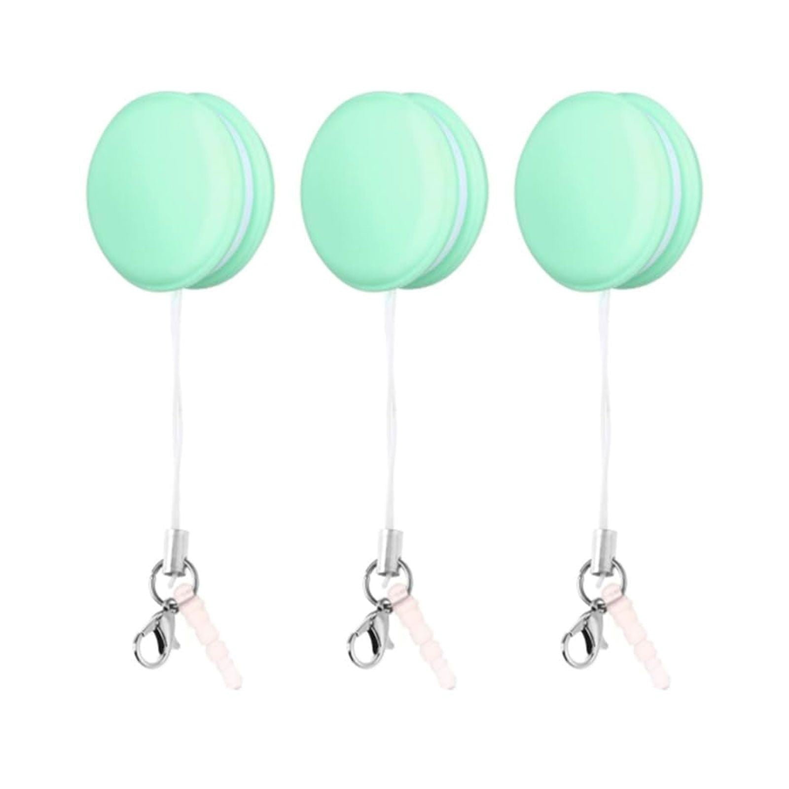 JWDX Cleaning Balls Clearance, Fingerprint Eraser for Screens 2025 New Fingerprint Eraser Macaronpro Phone Screen Cleaner Screen Wiper with String for Hanging Keys Portable Screen Glasses Green