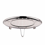 JWDX Cooking Utensils Clearance, Steamer Rack Premium 304 Stainless Steaming Rack Steam Tray with Removable Legs for Steamer Cookware Instant Pressure Cooker Multi Functional Steamer Basket SLL