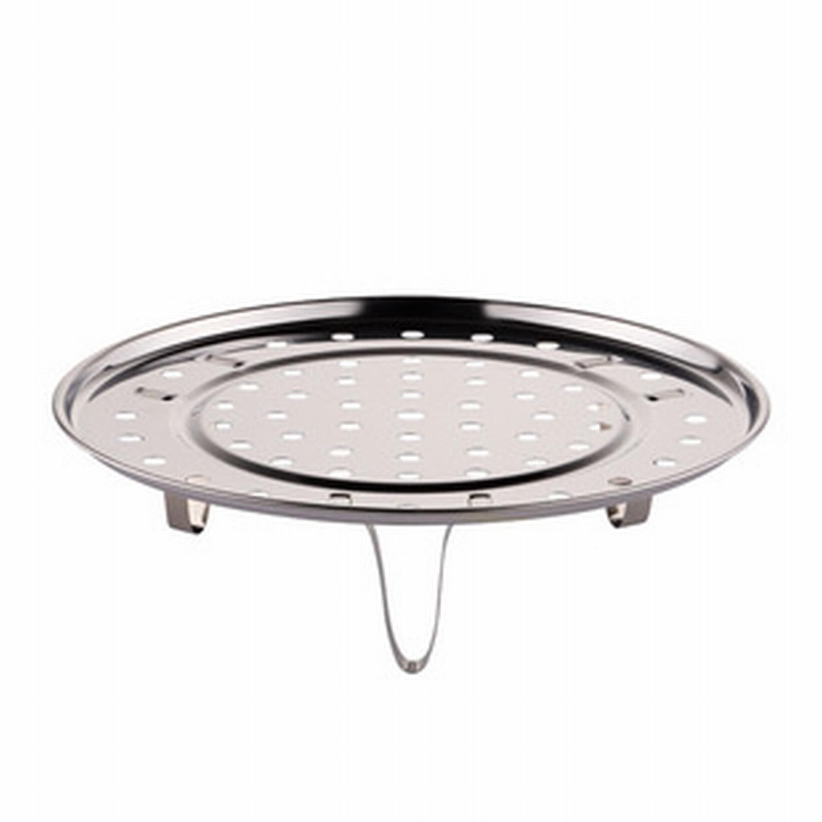 JWDX Cooking Utensils Clearance, Steamer Rack Premium 304 Stainless Steaming Rack Steam Tray with Removable Legs for Steamer Cookware Instant Pressure Cooker Multi Functional Steamer Basket SLL
