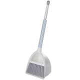 JWDX Cleaning Brush Clearance, Small and Dustpan Set Broomstick and Dust Pan Combo for Home Kitchen Room Kids Housework Cleaning Craft (White) As shown
