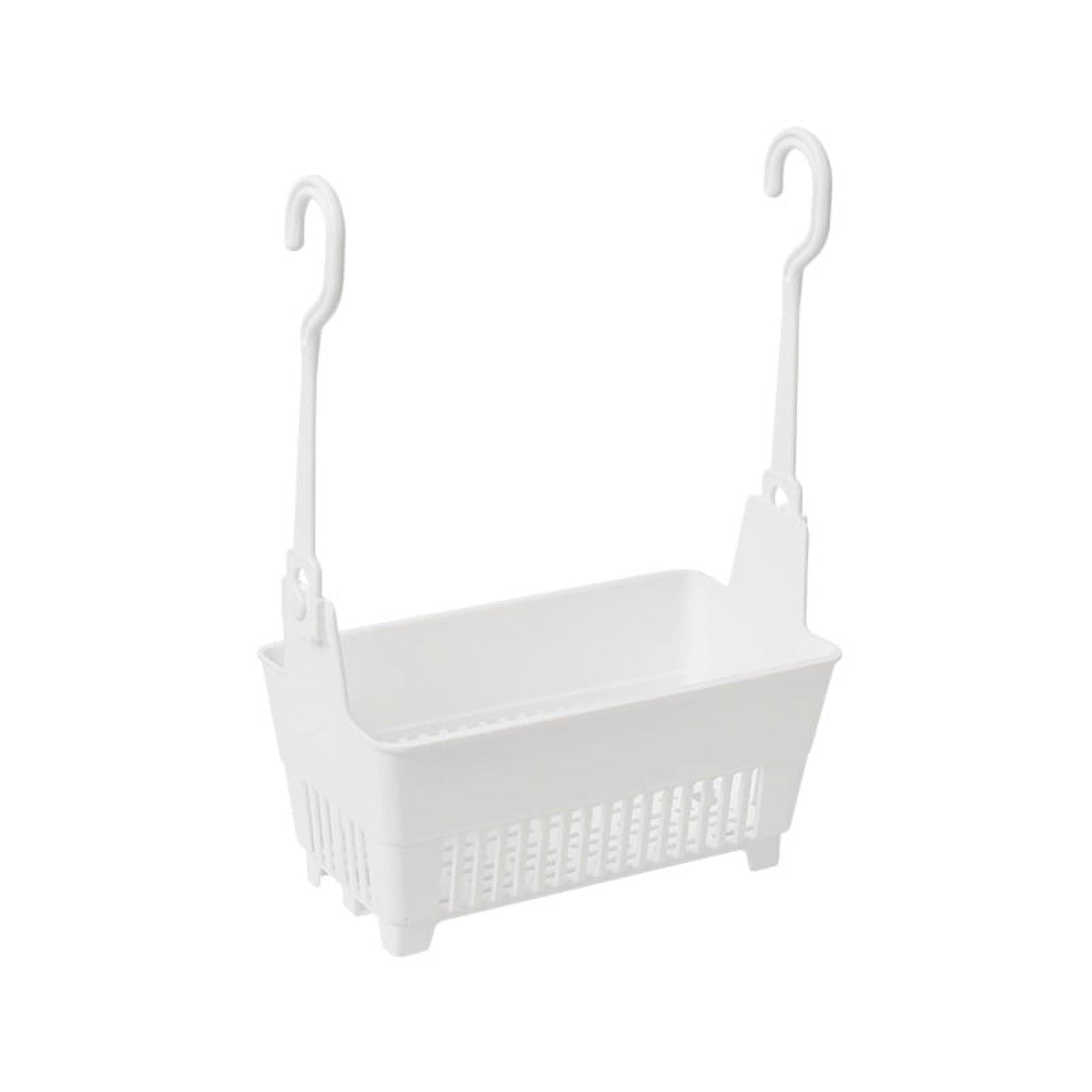 JWDX Rack Clearance, Sundries Hanging Basket Storage Drain Bag Shower Baskets with Hook Organizer As shown