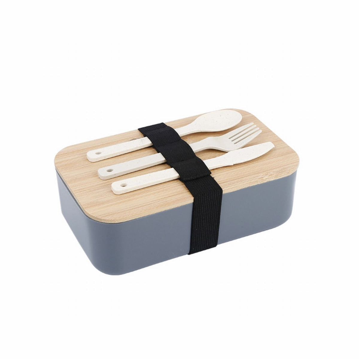 JWDX Tableware Clearance, Box Lunch Box Japanese 2 Layer Food Container with Cutlery Spoon and Fork Divided Salad Box for Men and Women GY2