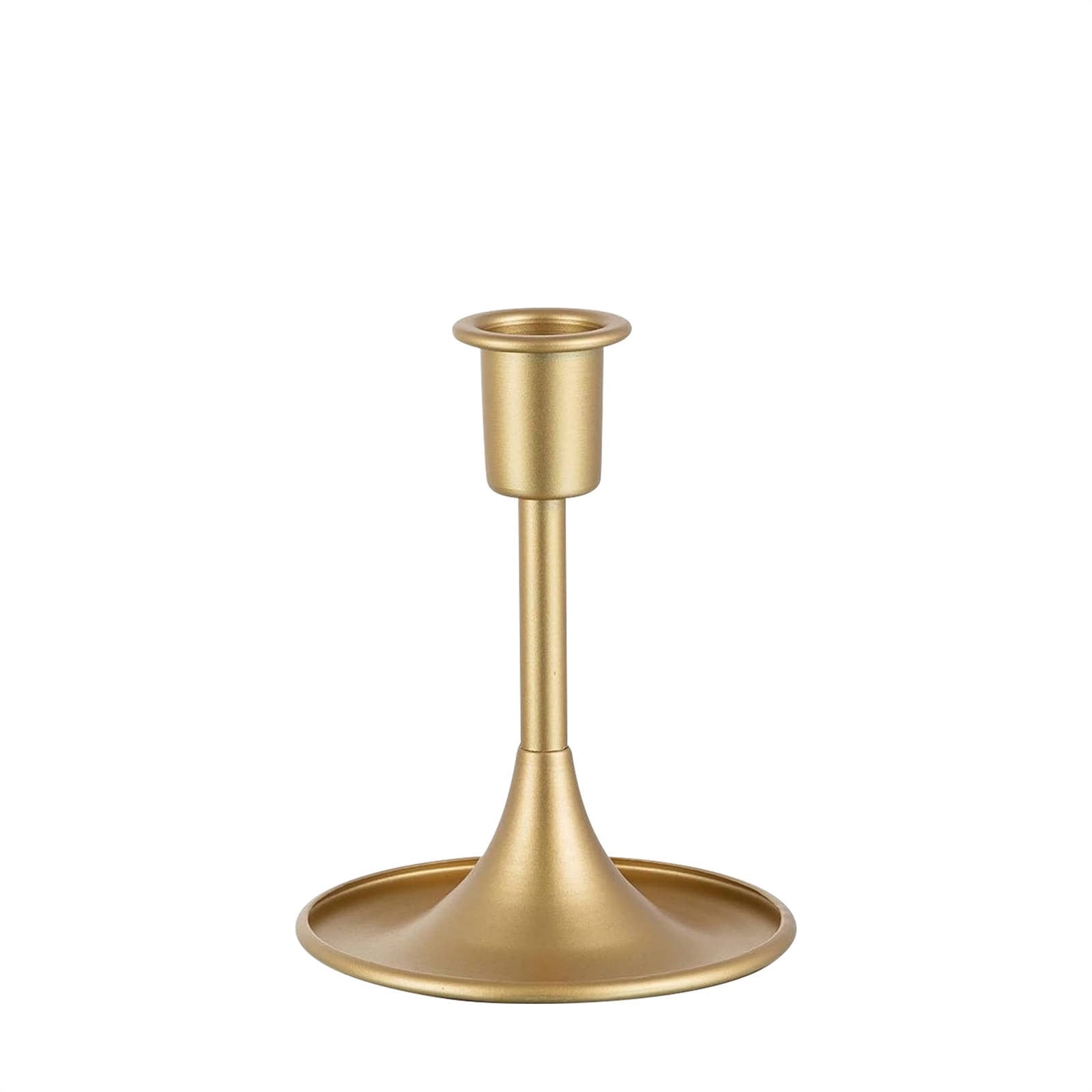 Clearance! JWDX Candlestick, Candlestick Holders, Candlestick Holders Taper Candle Holders Romadedi Gold Candle Stick Candle Holder for Table Centerpiece Wedding Reception Festive Christmas Mantel Z2-B